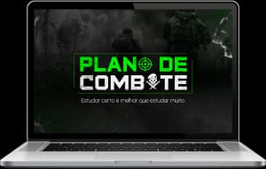 Notebook com o Plano de Combate
